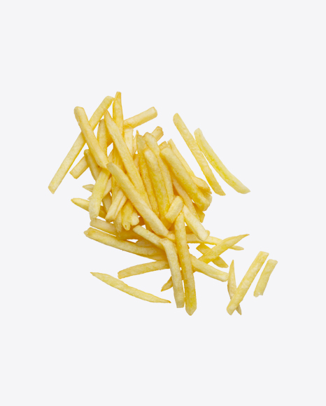 French Fries Pile PNG