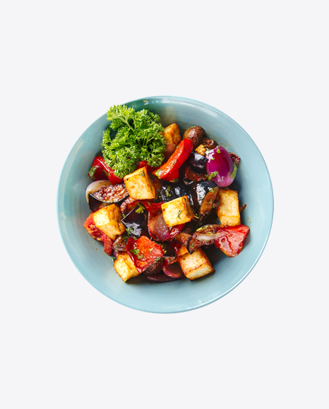 Warm Eggplant Salad