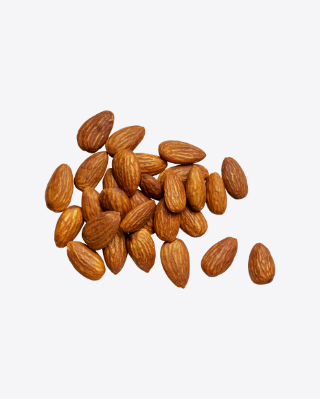 Almond Nuts Pile PNG