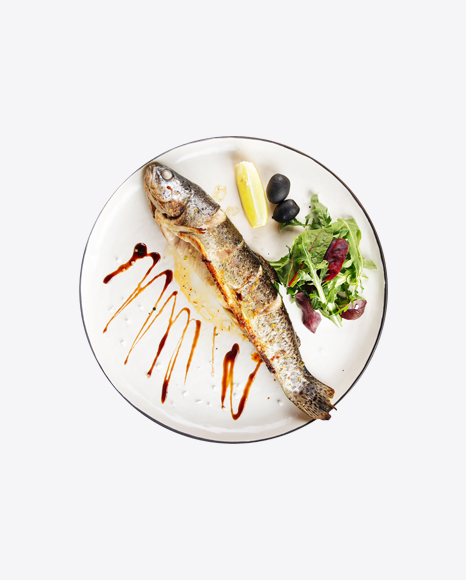 Grilled River Trout