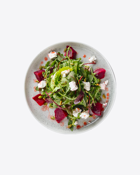Salad w/ Beetroot and Cheese