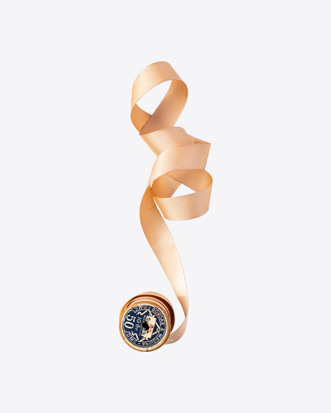 Wooden Spool w/ Satin Ribbon PNG