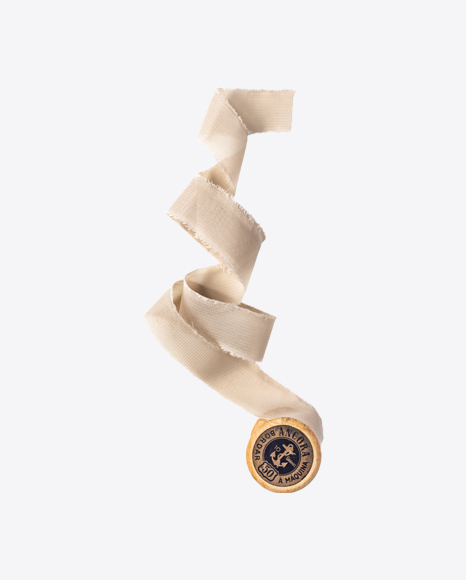 Linen Ribbon Spool PNG