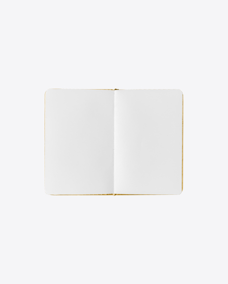 Opened Notebook PNG