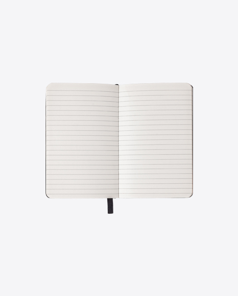 Opened Notebook PNG
