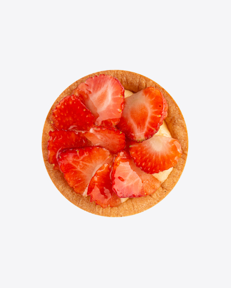 Tartlet with Strawberries and Cream