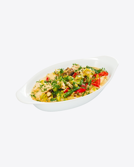 Baked Chicken Fillet w/ Vegetables