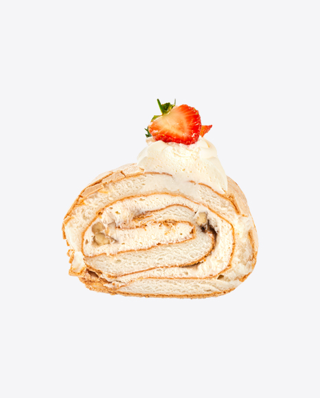 Meringue Roll Slice
