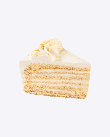 Buttercream Cake Slice