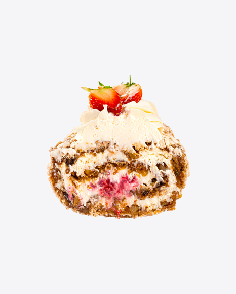 Meringue Roll Slice