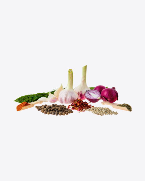 Spices & Vegetables Set