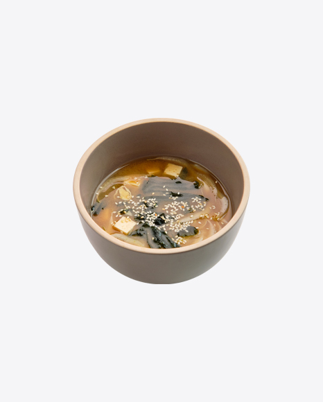 Miso Soup w/ Noodles & Tofu