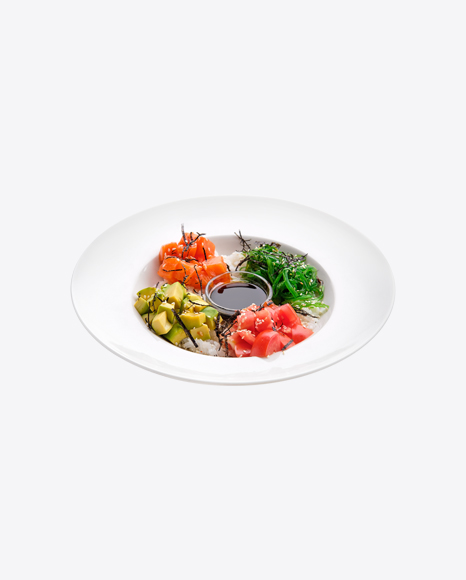 Poke Bowl w/ Salmon & Avocado