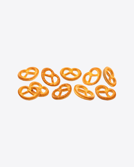 Mini Pretzels Set PNG
