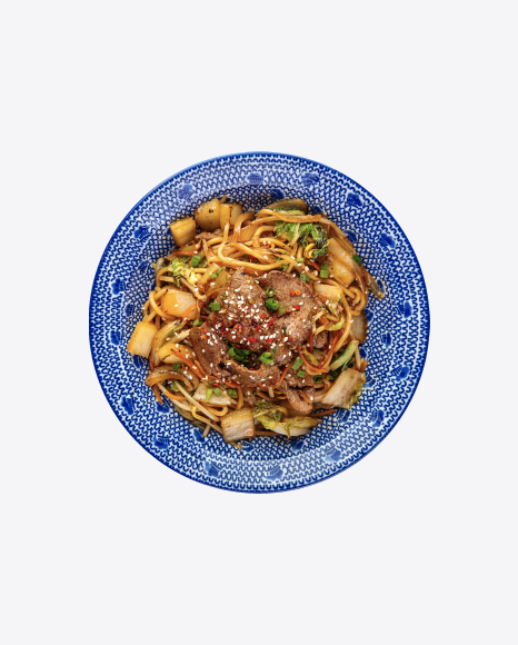 Yakisoba Noodle Wok w/ Beef