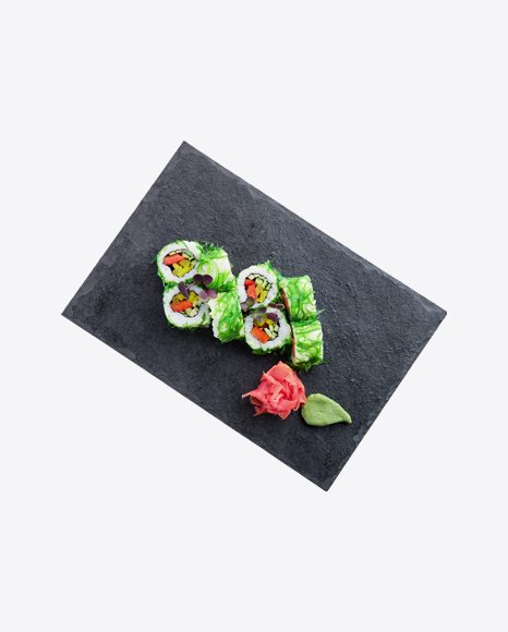Chuka Wakame Sushi Rolls