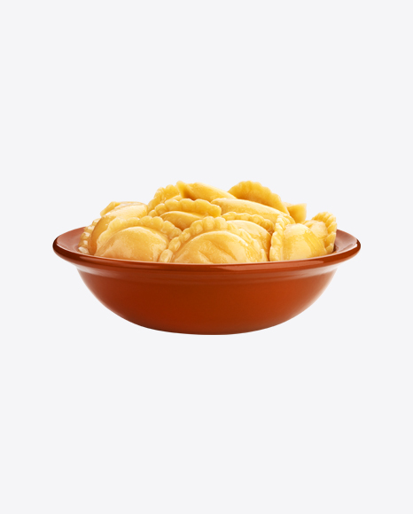 Vareniki in Bowl