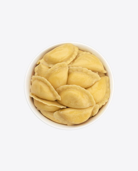 Vareniky in Bowl
