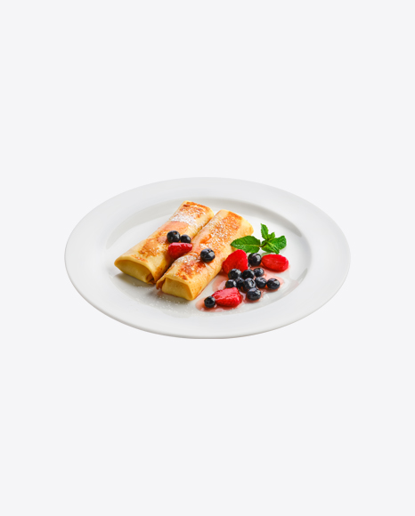 Pancakes w/ Icecream & Berries