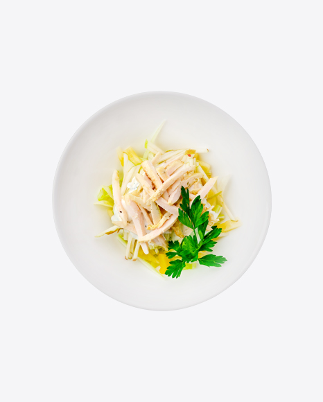 Salad w/ Chicken Slices