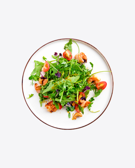 Salad w/ Shrimps & Cashew