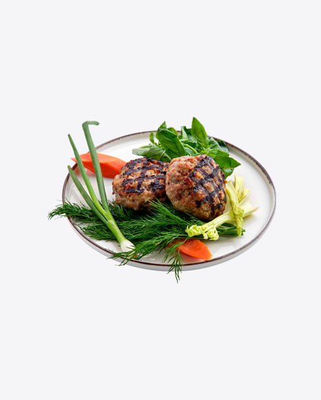 Roasted Cutlets w/ Greens