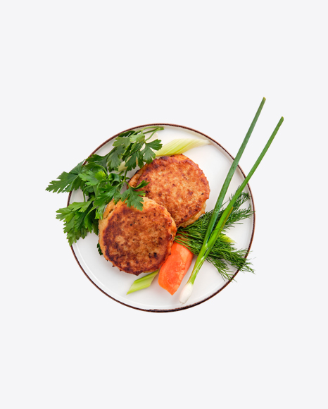 Roasted Cutlets w/ Greens
