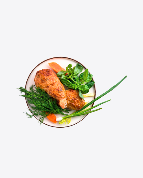 Roasted Chicken w/ Greens