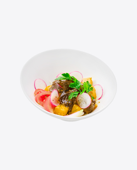 Salad w/ Beef Pieces