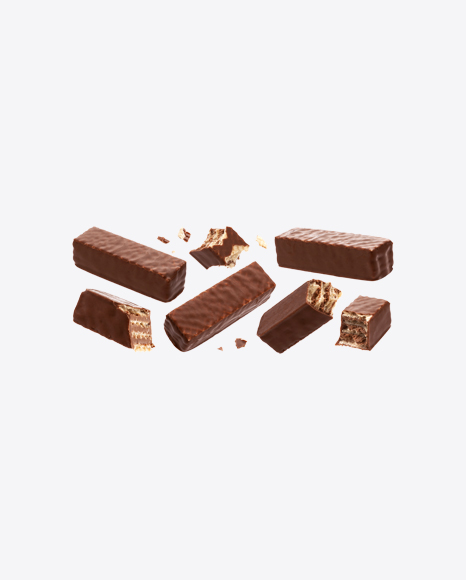 Chocolate Waffle Bars Set