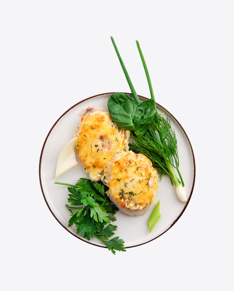 Baked Chicken w/ Greens