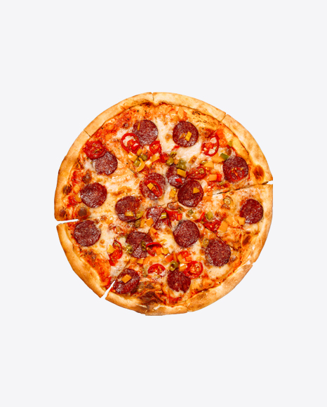 Pepeproni Pizza w/ Jalapeno