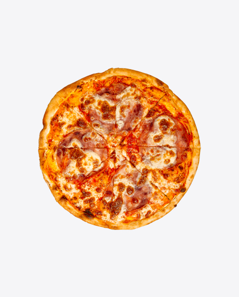 Pizza w/ Ham and Cheese