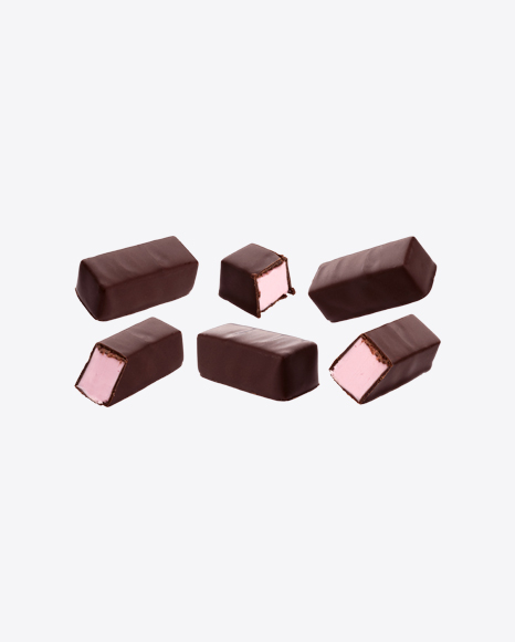 Souffle in Chocolate Candy Bars Set