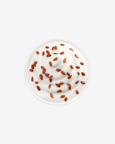 Yoghurt w/ Flax Seeds