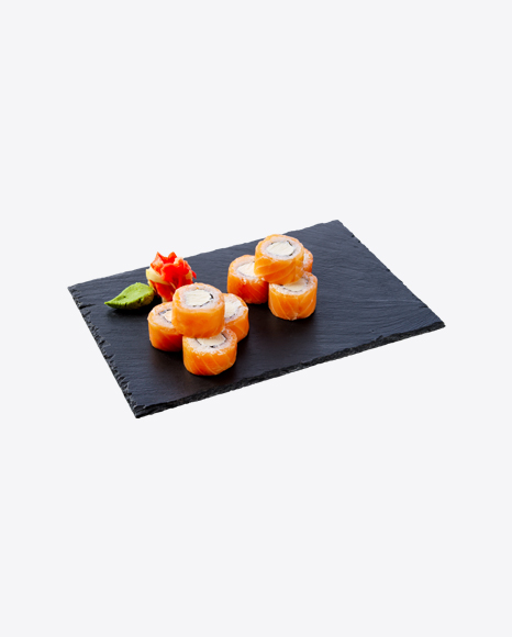 Salmon Sushi Rolls w/ Cream Cheese