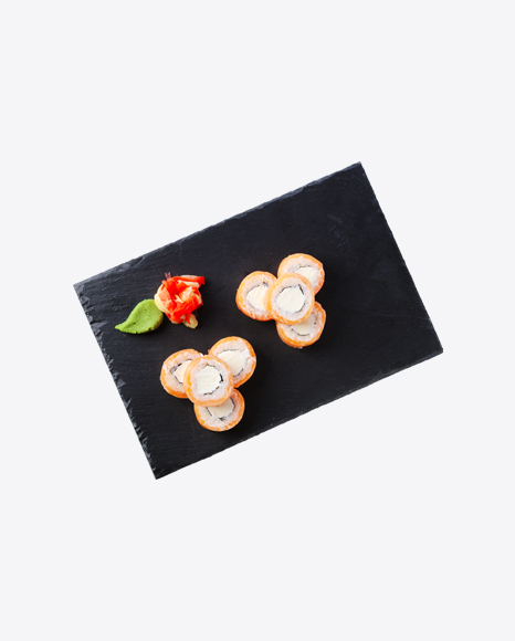 Salmon Sushi Rolls w/ Cream Cheese