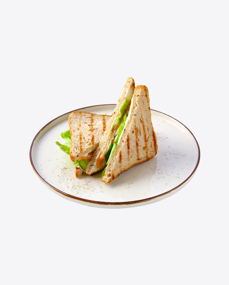 Club Sandwich w/ Salmon