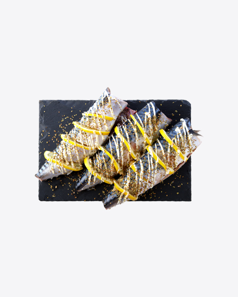 Raw Stuffed Mackerel