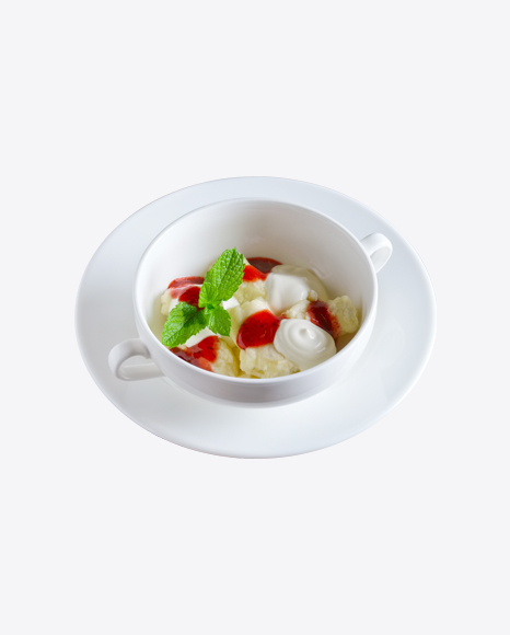Lazy Dumplings w/ Sour Cream & Jam
