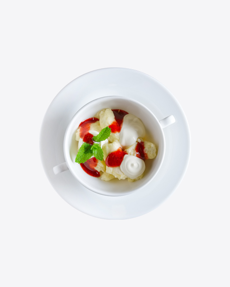 Lazy Dumplings w/ Sour Cream & Jam