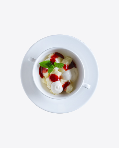 Lazy Dumplings w/ Sour Cream & Jam