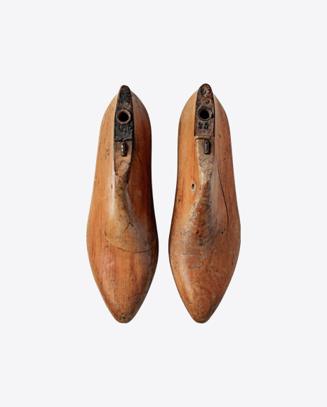 Wooden Shoe Forms PNG