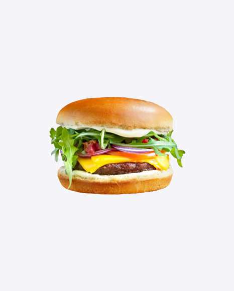 Burger w/ Arugula