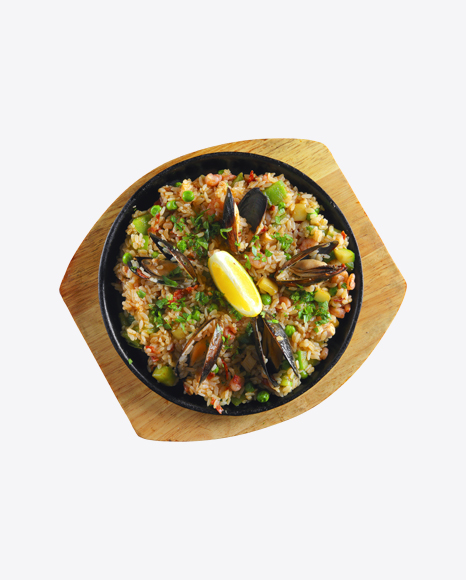 Paella w/ Mussels