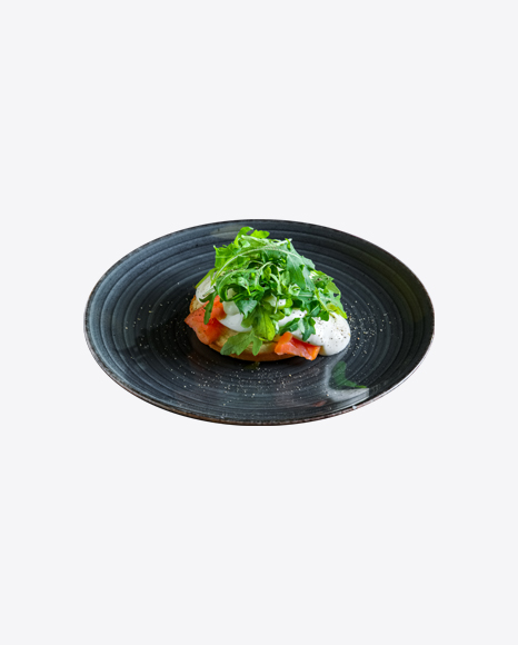 Eggs Benedict w/ Salmon