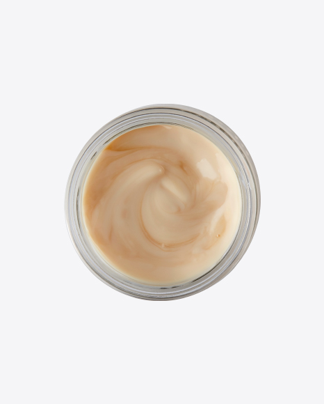 Condensed Milk in Glass Jar