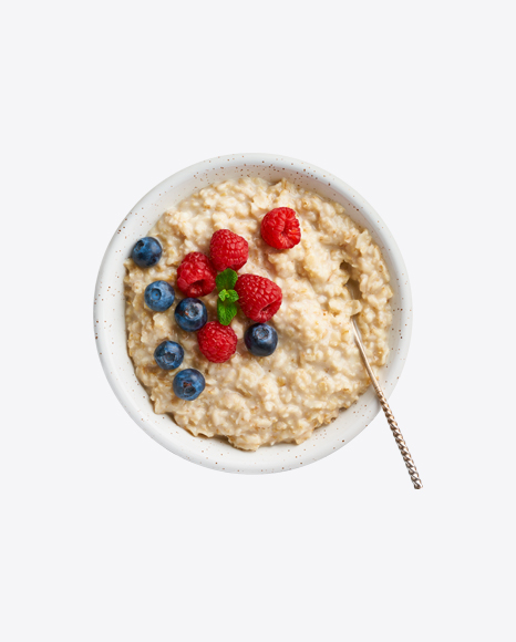 Download Porridge w/ Berries Transparent PNG on YELLOW Images