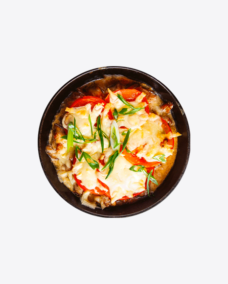 Casserole w/ Tomatoes & Cheese