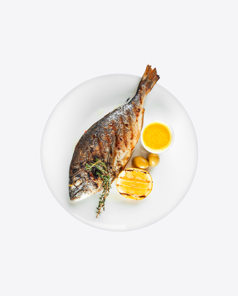Grilled Sea Bream Dorada Fish